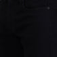 Raw Black Solid Straight Fit Jeans | Greenfibre