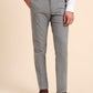 Grey Solid Super Slim Fit Formal Trouser | Greenfibre