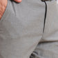 Grey Solid Super Slim Fit Formal Trouser | Greenfibre