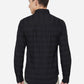 Black Striped Slim Fit Semi Casual Shirt | Greenfibre