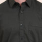 Olive Green Solid Smart Fit Semi Casual Shirt | Greenfibre