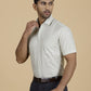 Green Striped Slim Fit Formal Shirt | Greenfibre