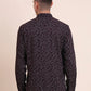 Wine Printed Smart Fit Semi Casual Shirt | Greenfibre