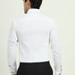 White Solid Slim Fit Party Wear Shirt | Greenfire