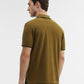 Amber Green Solid Slim Fit Polo T-Shirt | Greenfibre