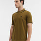 Amber Green Solid Slim Fit Polo T-Shirt | Greenfibre