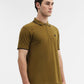 Amber Green Solid Slim Fit Polo T-Shirt | Greenfibre