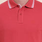 Red Solid Slim Fit Polo T-Shirt | Greenfibre