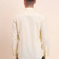 Yellow Solid Smart Fit Semi Casual Shirt | Greenfibre