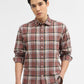 Chocolaty Checked Slim Fit Casual Shirt | Greenfibre