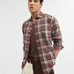 Chocolaty Checked Slim Fit Casual Shirt | Greenfibre