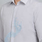 Light Grey Solid Slim Fit Party Wear Shirt | Wyre