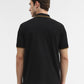 Black Solid Slim Fit Polo T-Shirt | Greenfibre