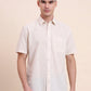 Beige Printed Smart Fit Semi Casual Shirt | Greenfibre