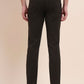 Olive Brown Solid Tailored Fit Jeans | Greenfibre