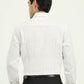 White Striped Slim Fit Party Wear Shirt | Greenfibre