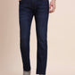 Dark Indigo Blue Washed Narrow Fit Jeans | Greenfibre