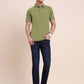 Dark Indigo Blue Washed Narrow Fit Jeans | Greenfibre
