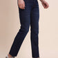Dark Indigo Blue Washed Narrow Fit Jeans | Greenfibre