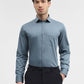 Grey Solid Slim Fit Formal Shirt | Greenfibre