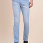 Light Blue Washed Narrow Fit Jeans | Greenfibre