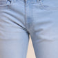 Light Blue Washed Narrow Fit Jeans | Greenfibre