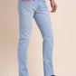 Light Blue Washed Narrow Fit Jeans | Greenfibre