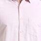 Beige Solid Slim Fit Casual Shirt | Greenfibre