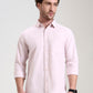 Beige Solid Slim Fit Casual Shirt | Greenfibre