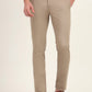 Khaki Solid Super Slim Fit Casual Trouser | Greenfibre