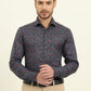 Multicolor Printed Slim Fit Party Wear Shirt | Wyre