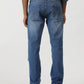 Light Blue Washed Narrow Fit Jeans | Greenfibre