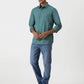 Light Blue Washed Narrow Fit Jeans | Greenfibre