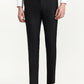 Dark Grey Solid Slim Fit Formal Trouser | Greenfibre