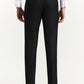 Dark Grey Solid Slim Fit Formal Trouser | Greenfibre