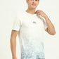 White Printed Slim Fit T-Shirt | Greenfibre