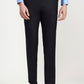 Blue Solid Slim Fit Formal Trouser | Greenfibre