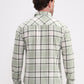 Green Checked Slim Fit Casual Shirt | Greenfibre