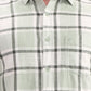 Green Checked Slim Fit Casual Shirt | Greenfibre