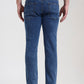 Mid Indigo Blue Washed Narrow Fit Jeans | Greenfibre