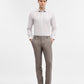White & Grey Checked Slim Fit Formal Shirt | Greenfibre