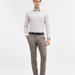 White & Grey Checked Slim Fit Formal Shirt | Greenfibre