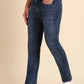 Indigo Blue Washed Narrow Fit Jeans | Greenfibre