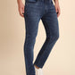 Indigo Blue Washed Narrow Fit Jeans | Greenfibre