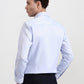 Sky Blue Solid Slim Fit Formal Shirt | Greenfibre