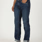 Mid Blue Washed Slim Fit Jeans | Greenfibre