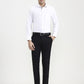 White Solid Slim Fit Formal Shirt | Greenfibre