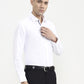 White Solid Slim Fit Formal Shirt | Greenfibre