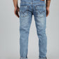 Light Blue Washed Slim Fit Jeans | JadeBlue