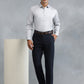 Grey Solid Slim Fit Party Wear Shirt | Greenfibre